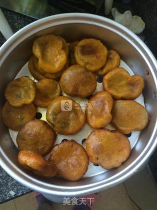 芝麻馅南瓜饼的做法步骤：4