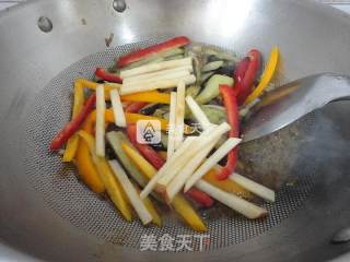苹果烧茄子的做法步骤：11