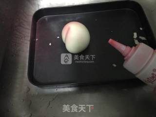 白巧克力寿桃的做法步骤：20