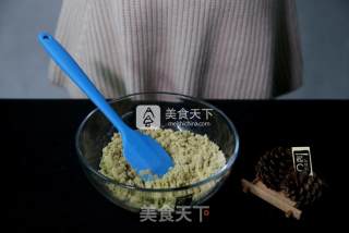 抹茶白巧克力夹心球饼干的做法步骤：4