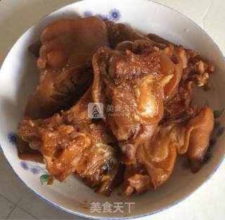 橙香猪蹄的做法步骤：4