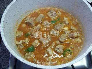 茄子羊肉煲的做法步骤：13