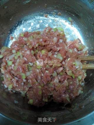 猪肉大葱馄饨的做法步骤：4