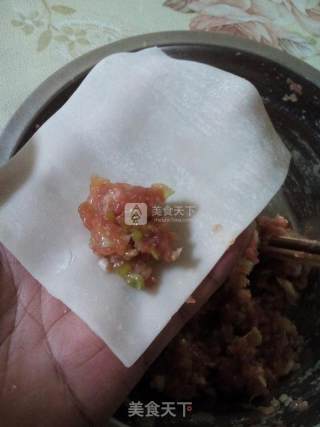 猪肉大葱馄饨的做法步骤：6