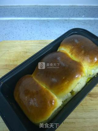 蜜豆面包的做法步骤：12