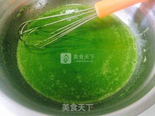 樱花抹茶蛋糕卷的做法步骤：5