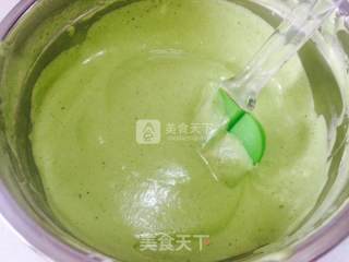 樱花抹茶蛋糕卷的做法步骤：11