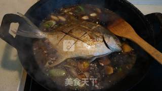 红烧鲳鱼的做法步骤：8