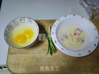 小银鱼蒸蛋的做法步骤：1