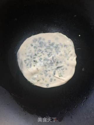 简易版葱油饼的做法步骤：8