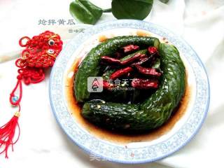 炝拌黄瓜的做法步骤：6