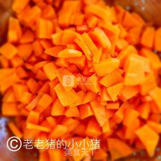 果语美食：胡萝卜面的做法步骤：2