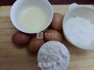 海绵蛋糕杯的做法步骤：1