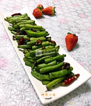 干煸豆角的做法步骤：6