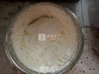 芒果花奶油蛋糕的做法步骤：7