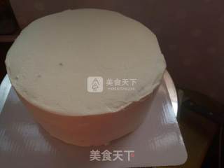 芒果花奶油蛋糕的做法步骤：11