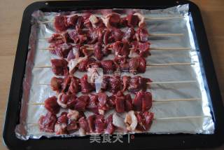 孜然羊肉串的做法步骤：4
