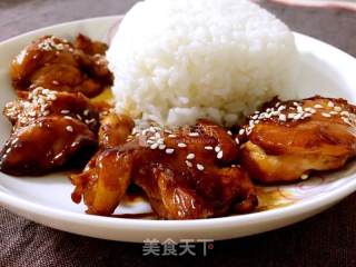照烧鸡腿饭的做法步骤：6
