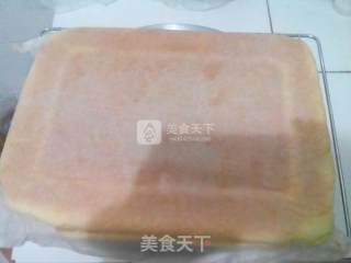 蛋糕卷的做法步骤：6