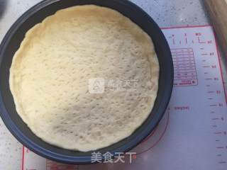 芝士鸡肉玉米披萨（9寸）的做法步骤：6