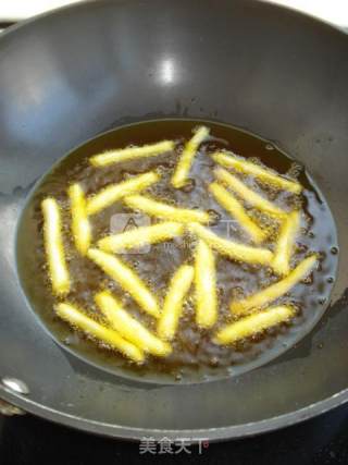 江米条的做法步骤：9