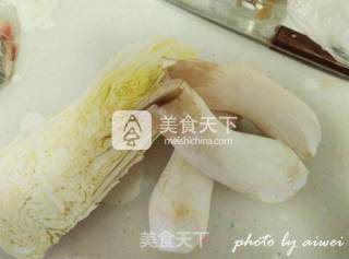 杏鲍菇拌白菜心的做法步骤：1