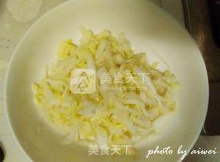 杏鲍菇拌白菜心的做法步骤：6