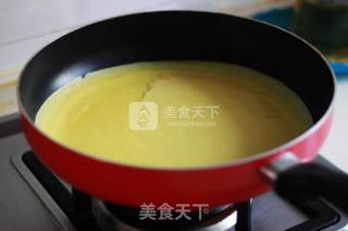 三丝蛋米卷的做法步骤：4