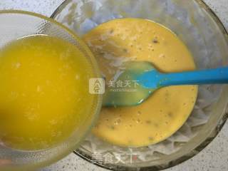 百香果玛德琳蛋糕的做法步骤：8