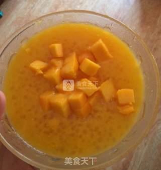 芒果西米露的做法步骤：1