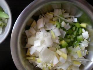 尖椒猪肉炸酱的做法步骤：3