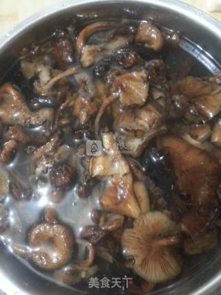小鸡炖蘑菇的做法步骤：4