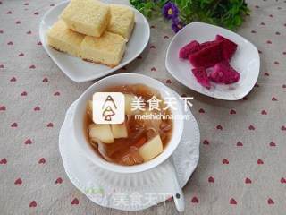 苹果银耳甜汤的做法步骤：7