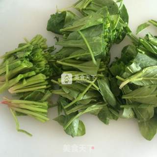 芥末拌菠菜的做法步骤：3