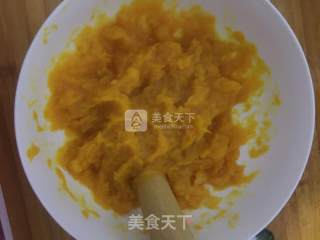 芝香红薯南瓜团的做法步骤：4