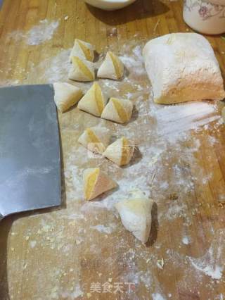 芝香红薯南瓜团的做法步骤：9