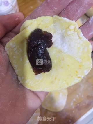芝香红薯南瓜团的做法步骤：11