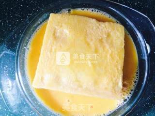 港式西多士的做法步骤：4