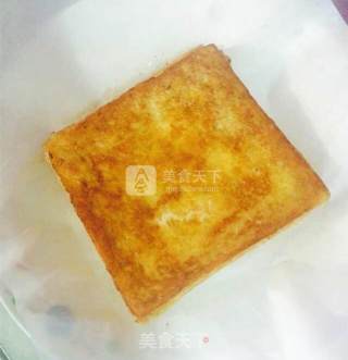 港式西多士的做法步骤：6