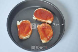 面包小披萨的做法步骤：3