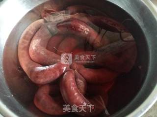 香煎荞面猪血肠的做法步骤：1
