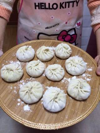 韭菜鸡蛋粉丝包的做法步骤：5
