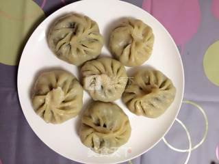 韭菜鸡蛋粉丝包的做法步骤：7