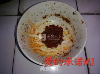 青红椒蒜苔肉丝的做法步骤：6