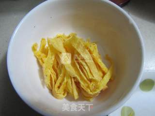 五彩粉丝的做法步骤：3