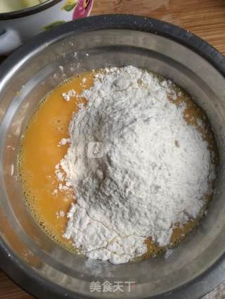 三色蛋饼卷的做法步骤：2