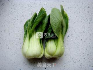 翡翠玫瑰花【上海青盘饰点缀】的做法步骤：1