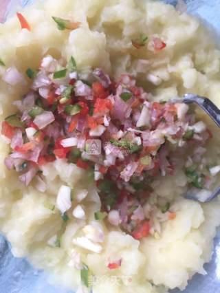 香煎土豆饼的做法步骤：4