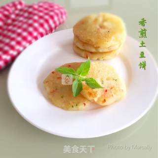 香煎土豆饼的做法步骤：8
