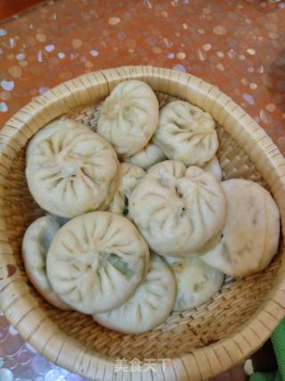 虾仁韭菜蒸包的做法步骤：11